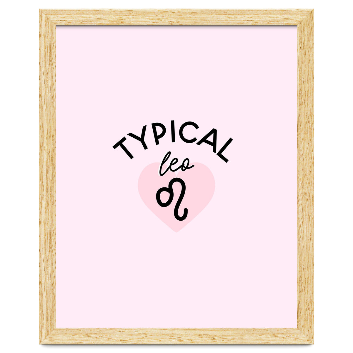 Typical Leo Horoscope Print