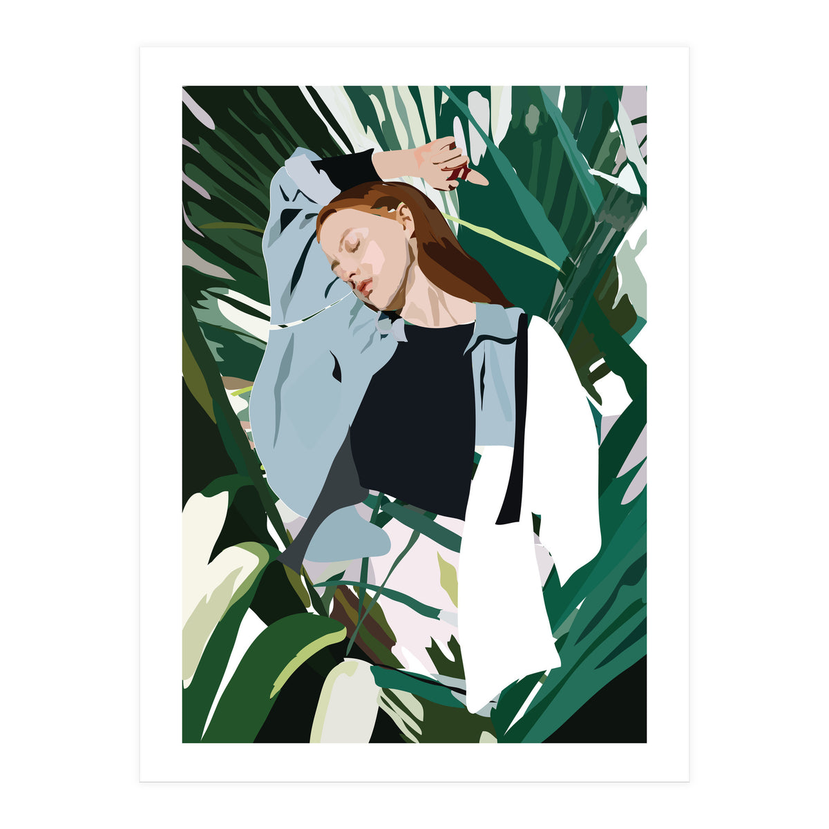 Blue Lady (Print Only)