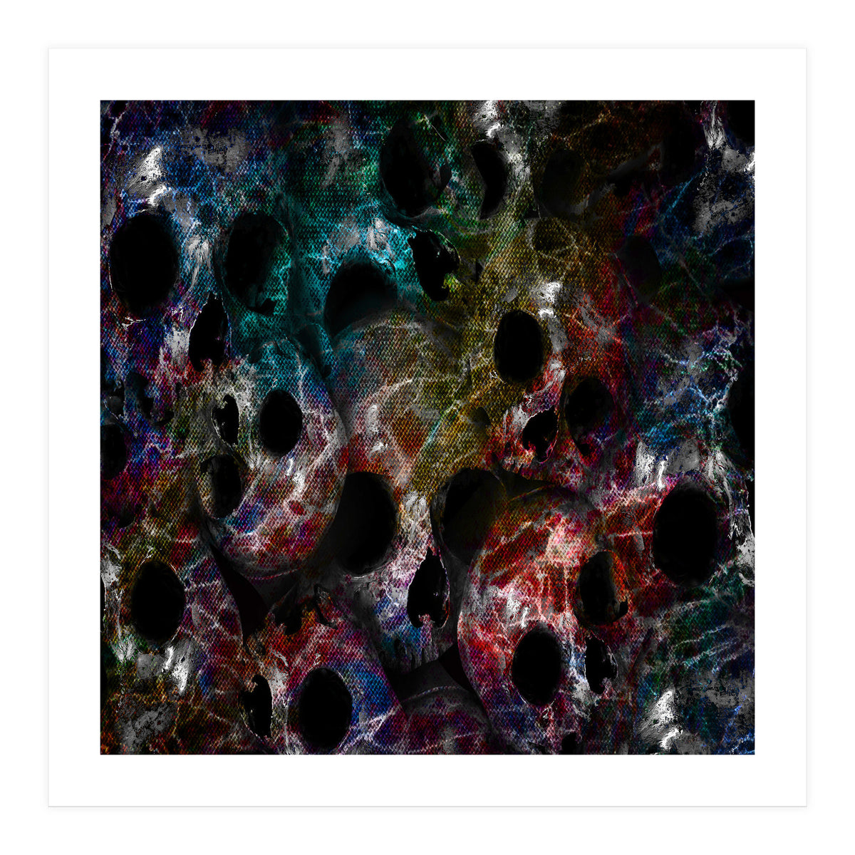 Skulls Colors (Print Only)