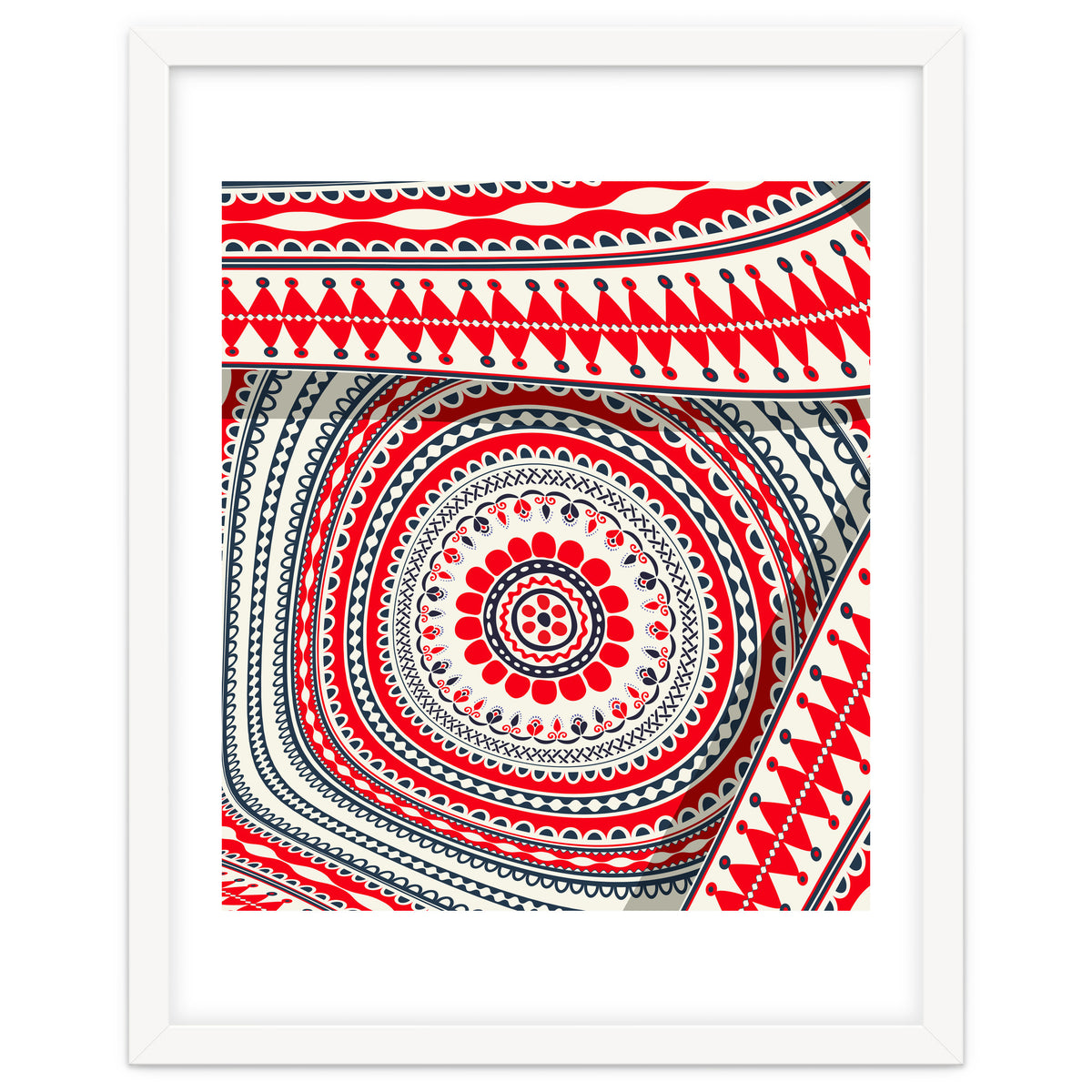 Romanian embroidery background 14