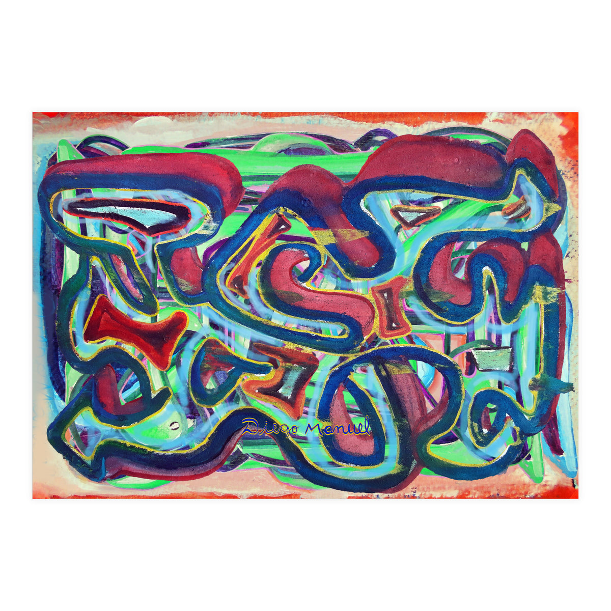 Graffiti Digital 2022 911 (Print Only)