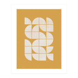 Mid-Century Modern No.26 - Woodblock Print (Print Only) thumbnail