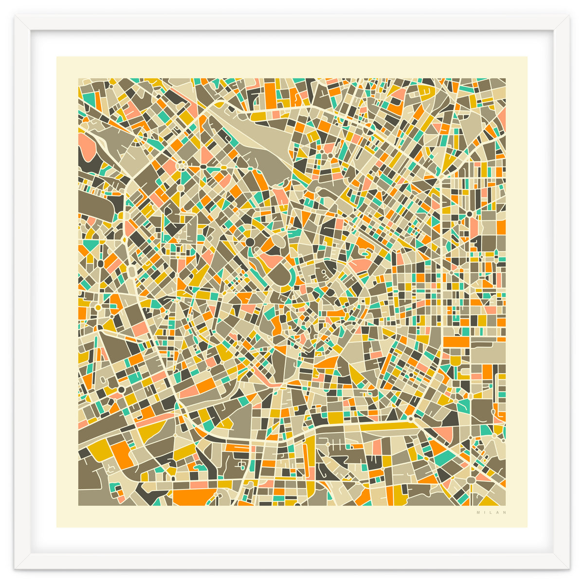 MILAN MAP