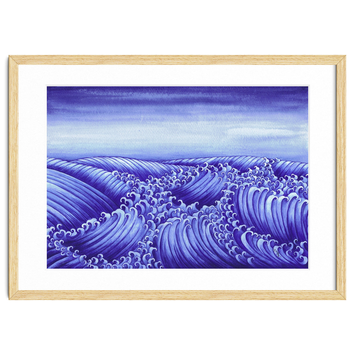 Turbulent Water Triptych part 2