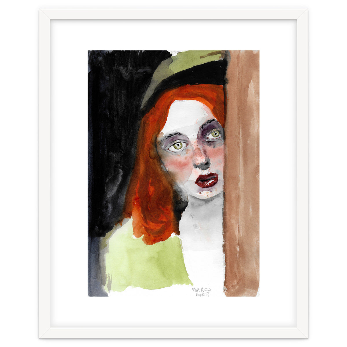 Untitled #017 - Woman with red hair