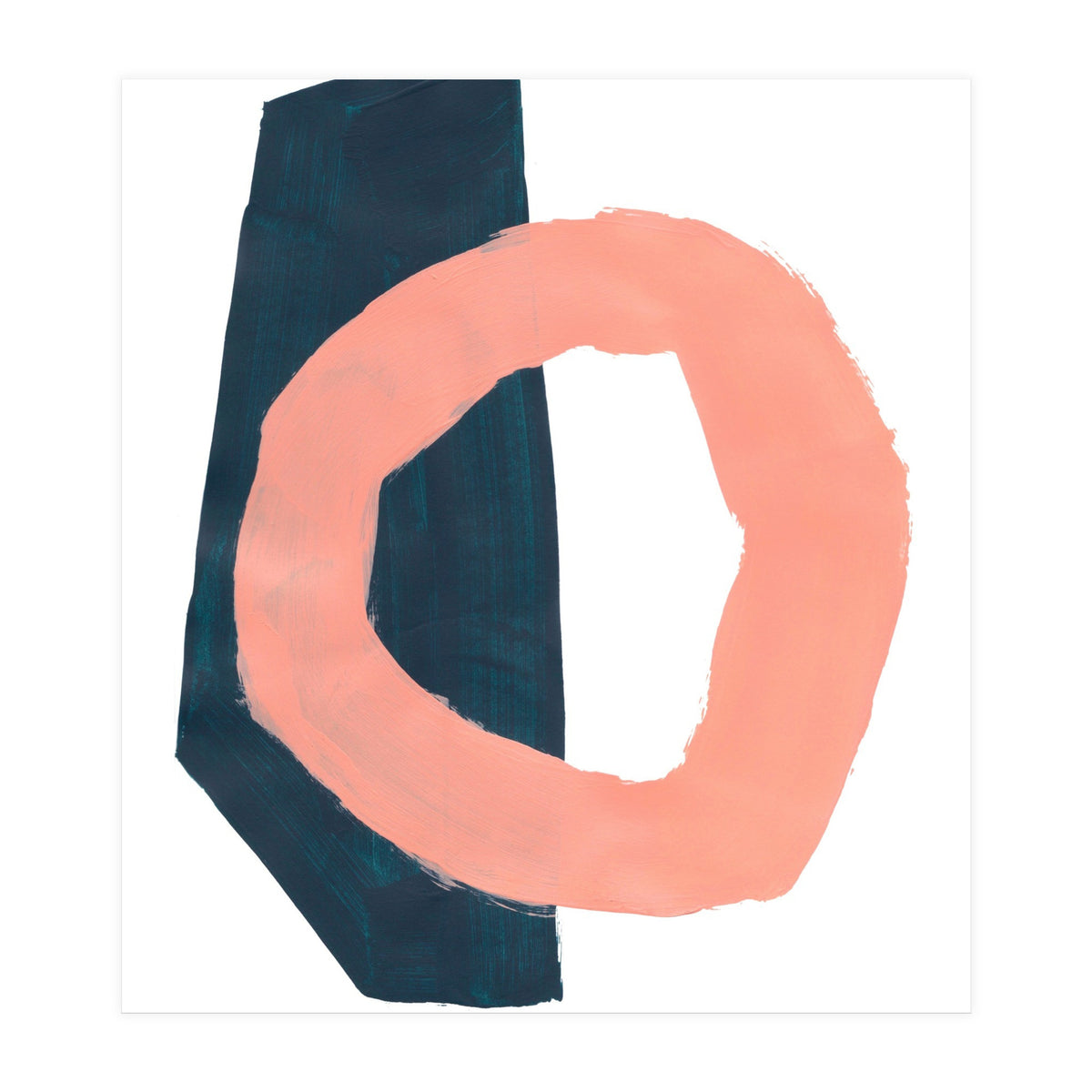 Teal Pillar Salmon Ring  (Print Only)