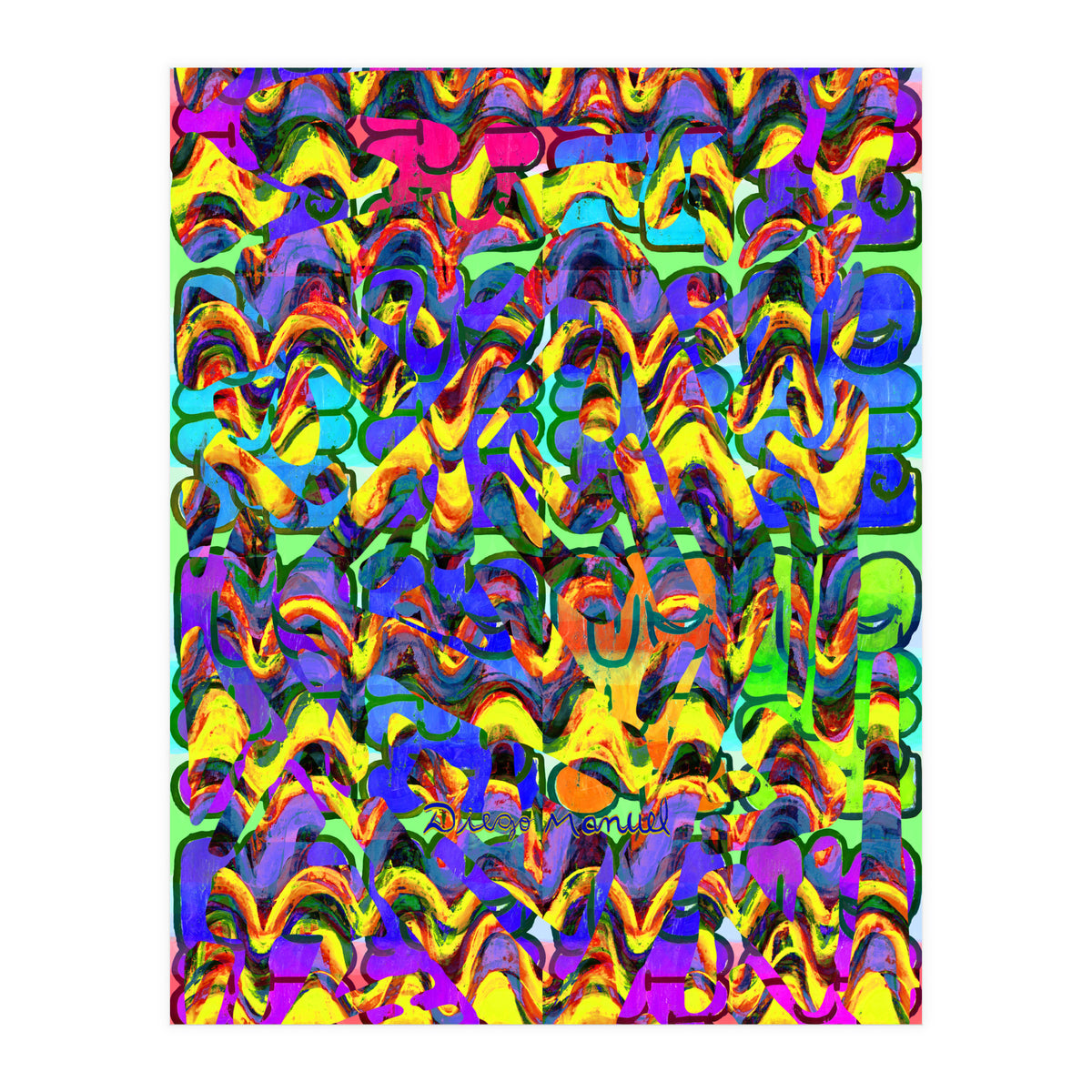 New Graffiti B 15 (Print Only)