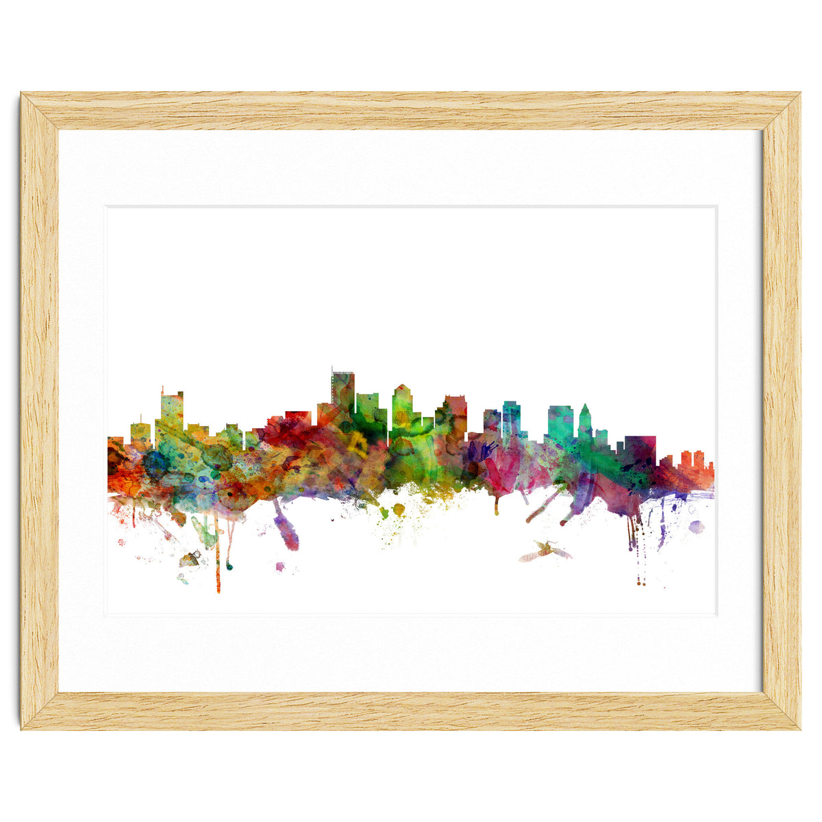 Boston Massachusetts Skyline