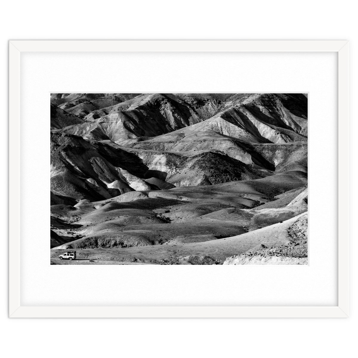 Driving across the Judean Desert