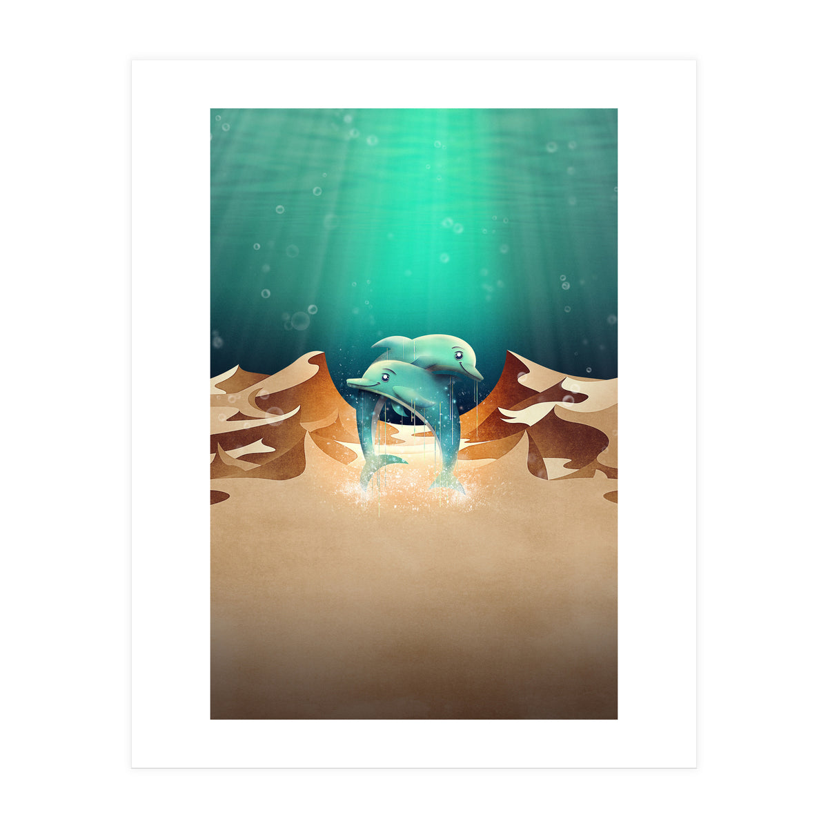 Dolphin Desert (Print Only)