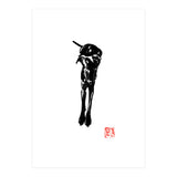 Balck Dog 02  (Print Only) thumbnail