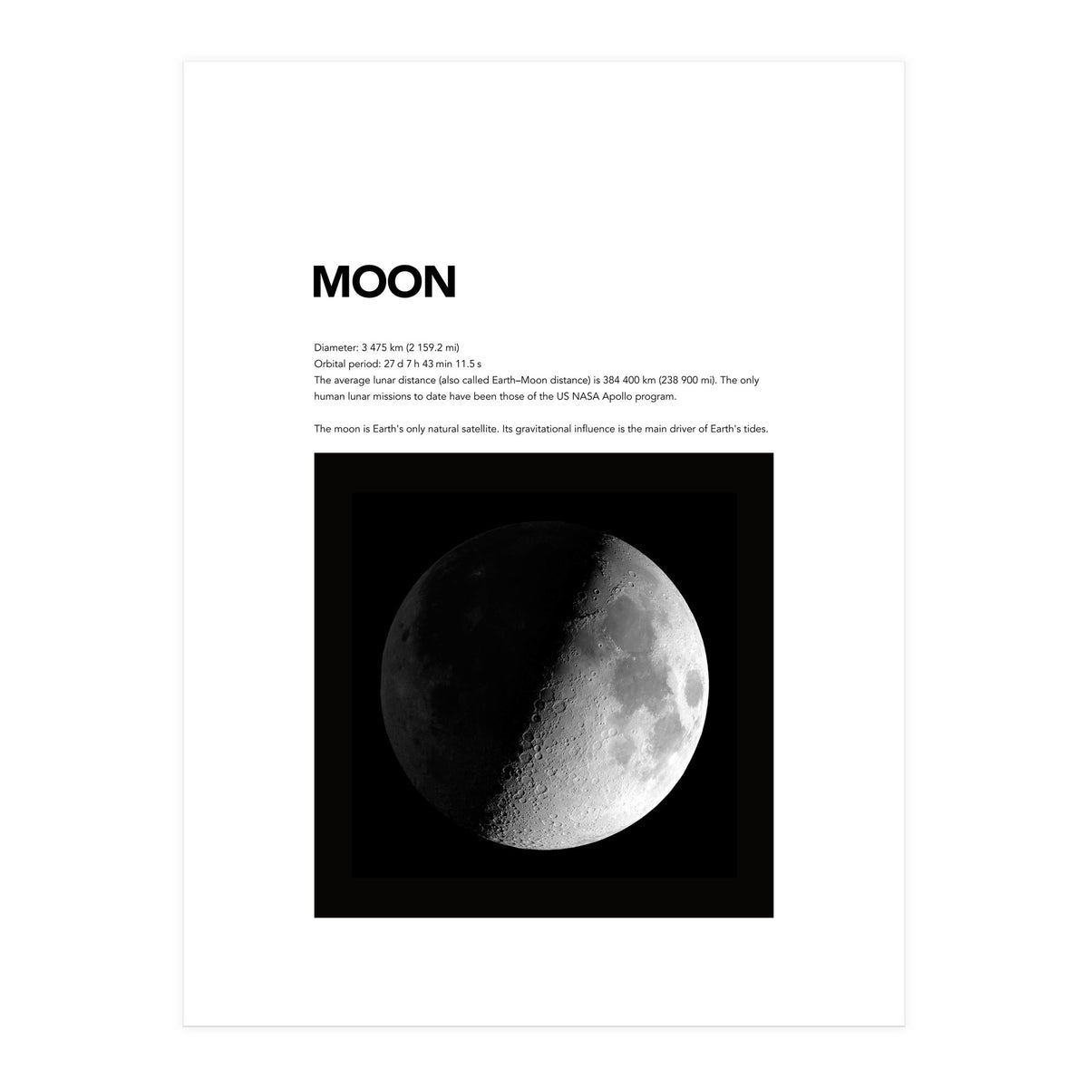 MOON (Print Only)