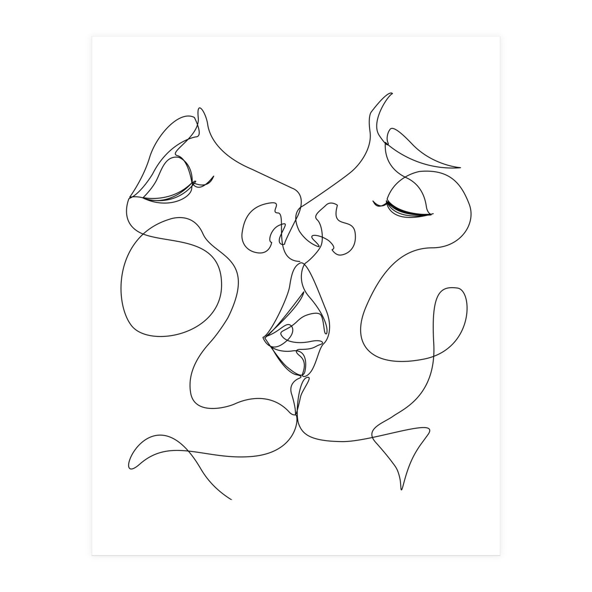 deeply kiss (Print Only)