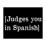 Judges You In Spanish (Print Only) thumbnail