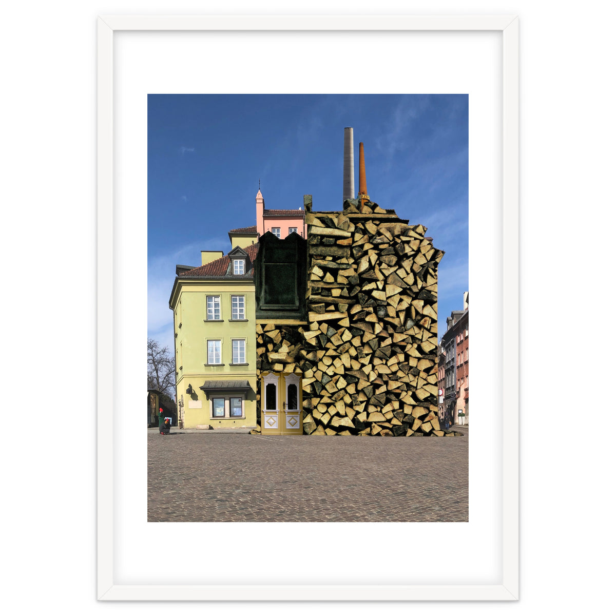 Holz Vor Der Hütten