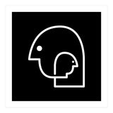 Double Head_Black (Print Only) thumbnail
