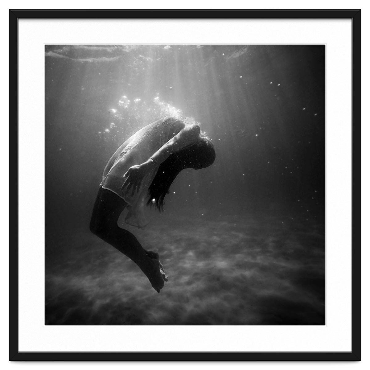 Woman Inside The Water