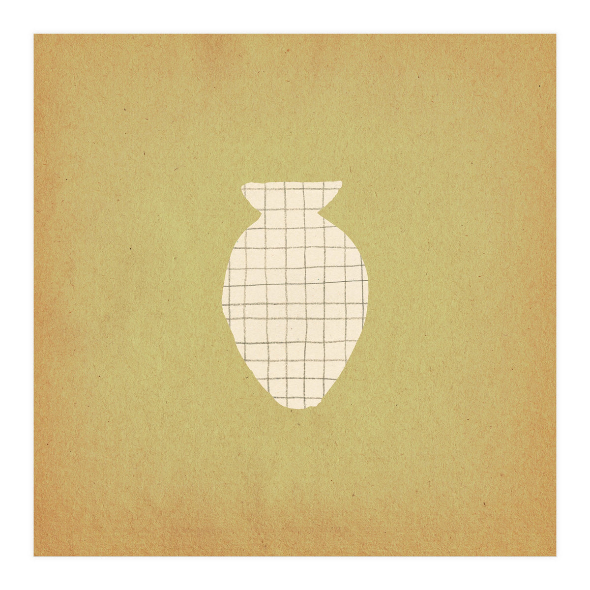 Checkered vase (Print Only)