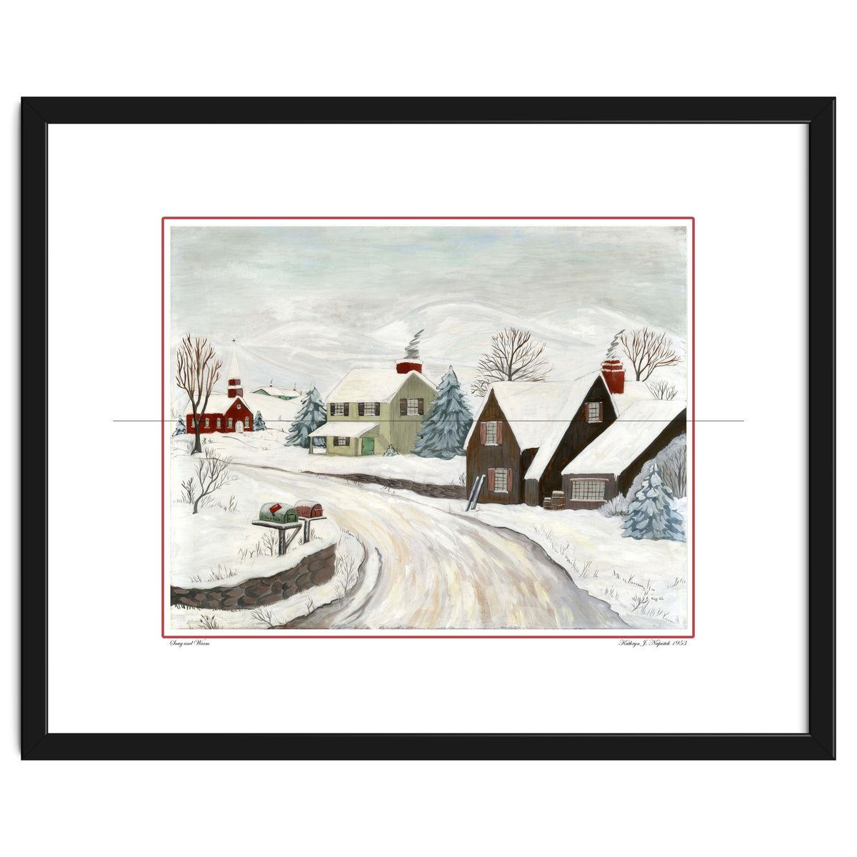 Snug & Warm Watercolor