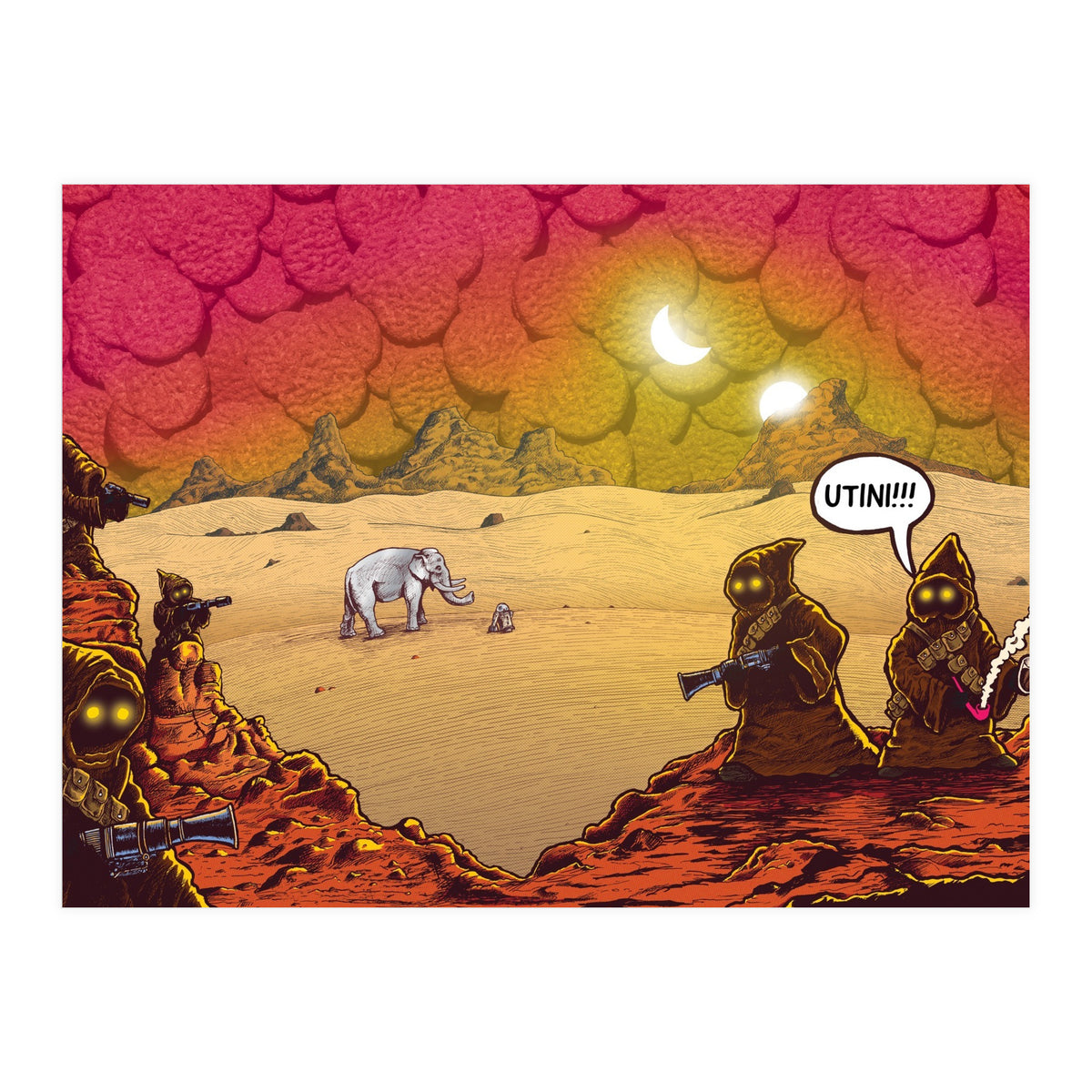 HOBi-wan keNOBi Chocolate Hob Nob Imperial Stout (Print Only)