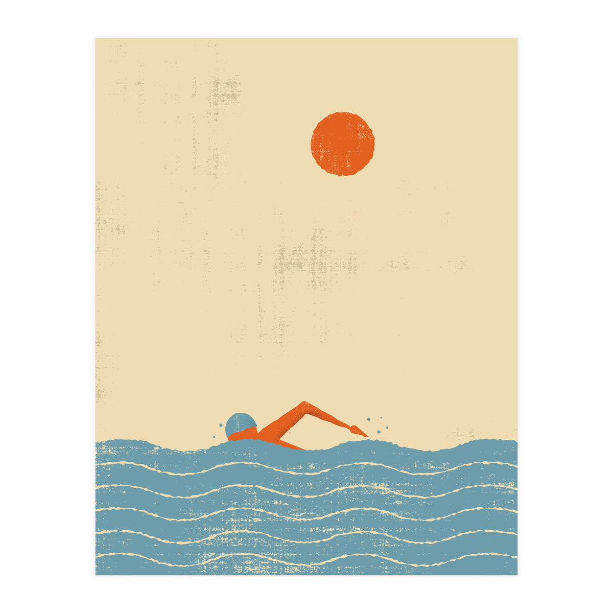 Swimmer (Print Only)