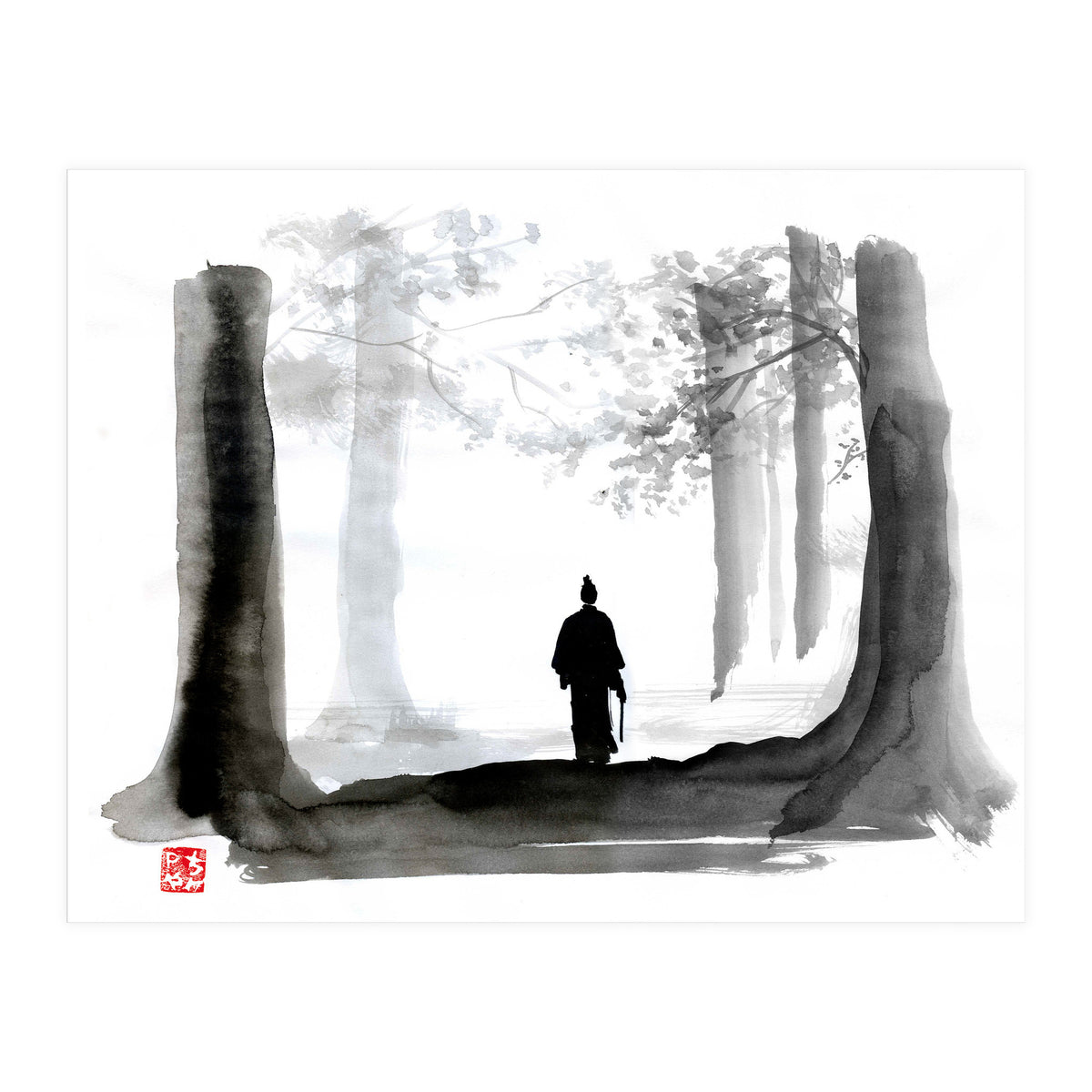 Samurai Forest (Print Only)