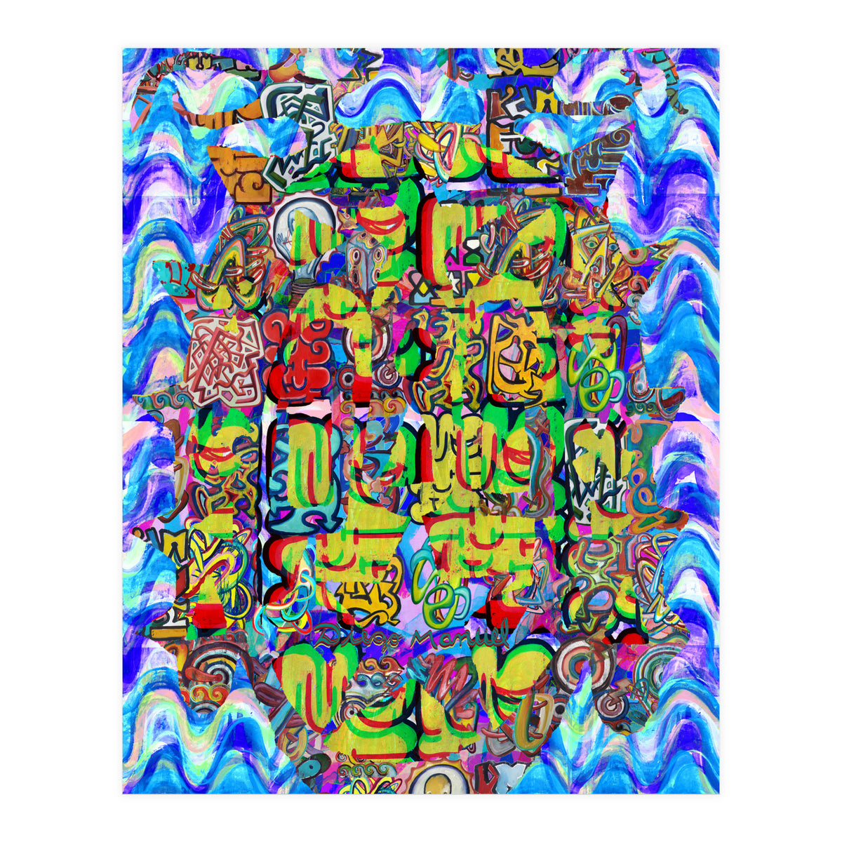 Graffiti Digital 10 (Print Only)