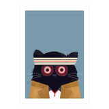 Doozal Cat Tenenbaum (Print Only) thumbnail
