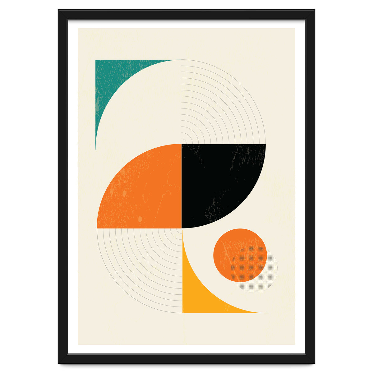 Mid Century Modern Abstract Pop