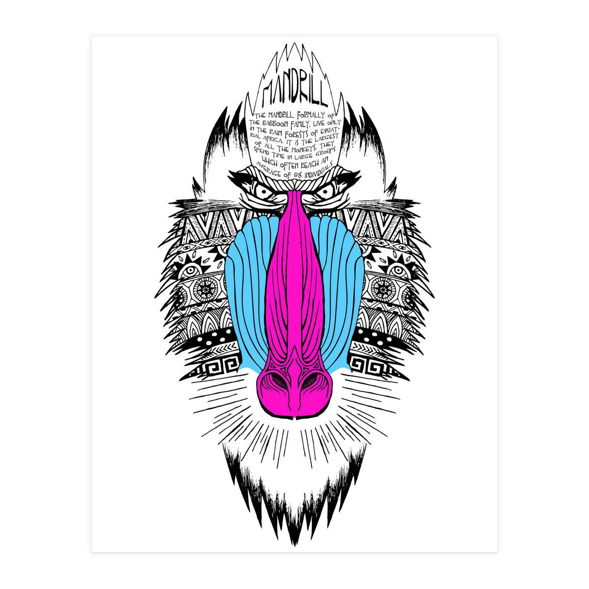 Mandrill (Print Only)