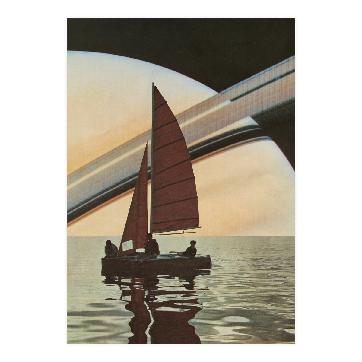 Sailing To Saturn (Print Only)