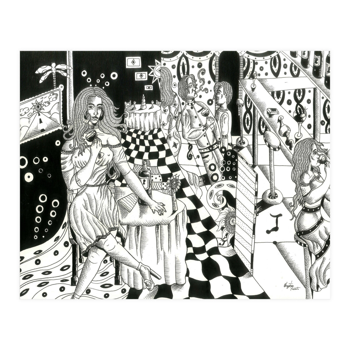 At The Bar (Print Only)