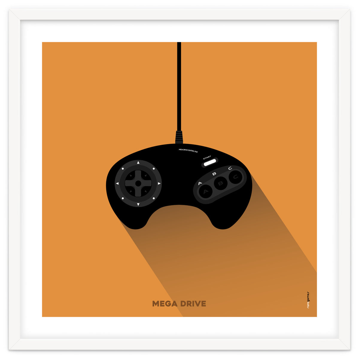 Joystick Videogames Mega Drive