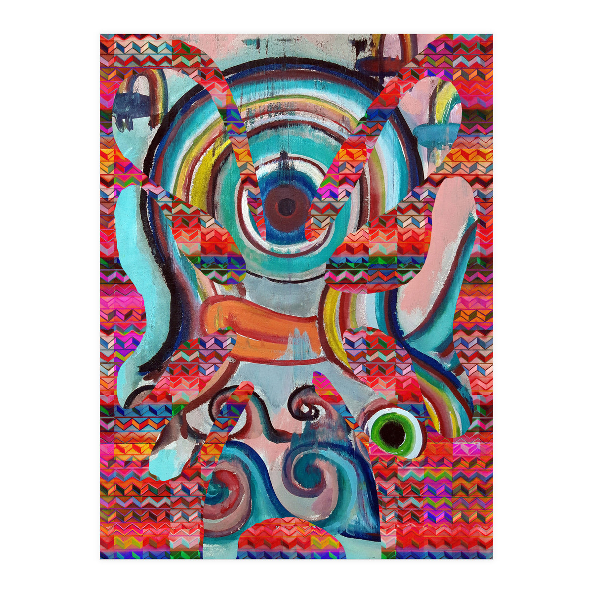 Pop Abstract 2023 Tapiz 18 (Print Only)