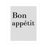 Bon Appétit, Grey (Print Only) thumbnail