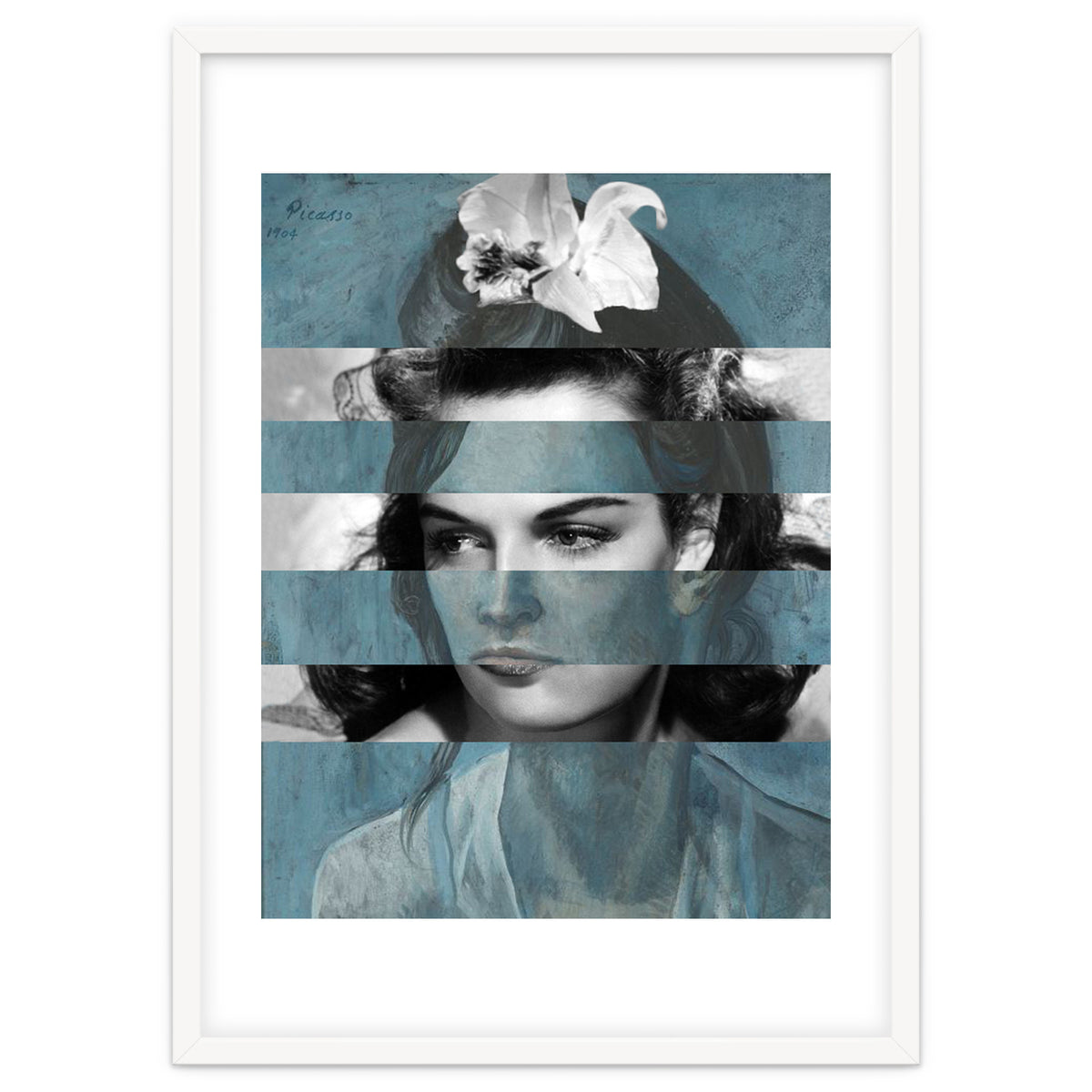 Picassos Woman With An Helmet