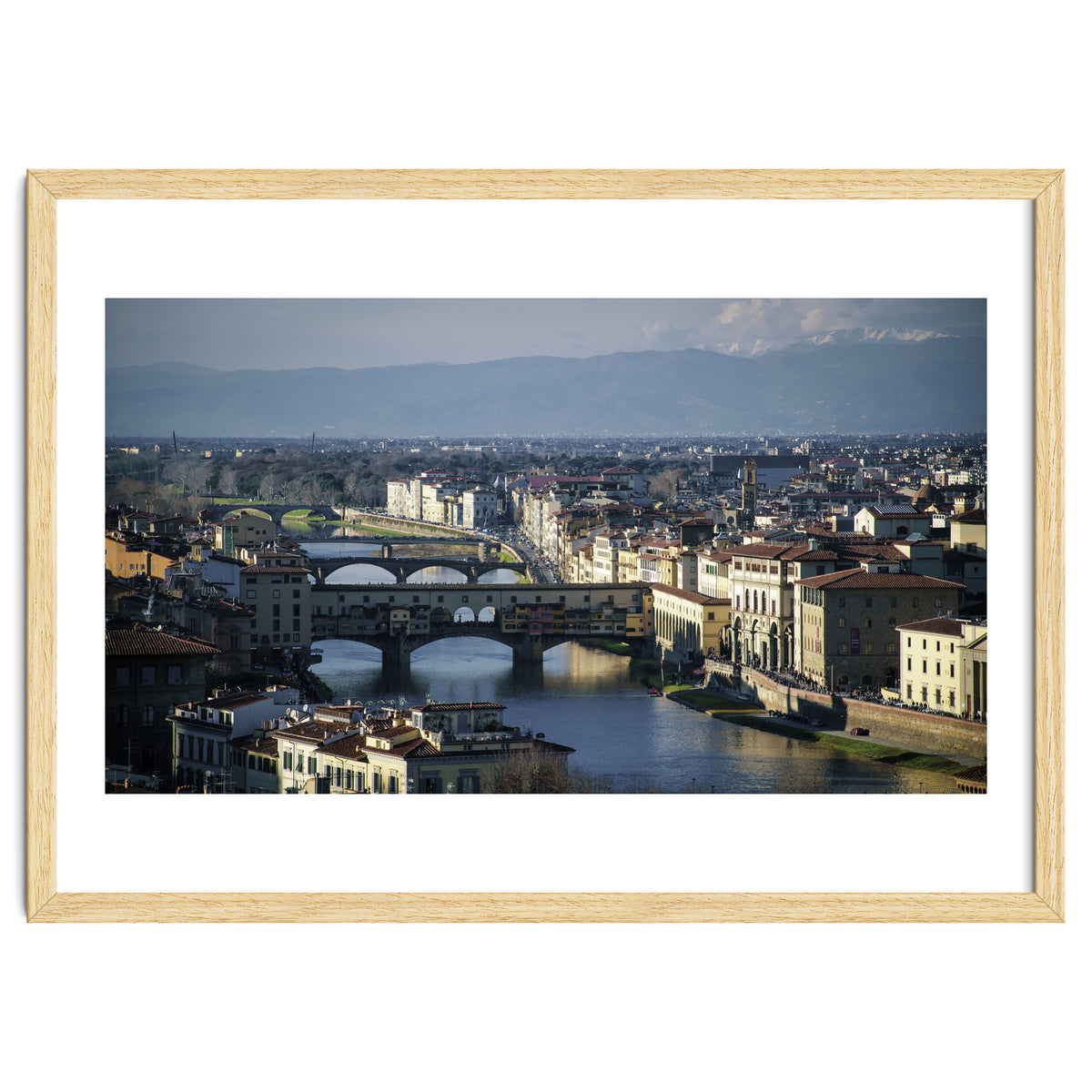 Florence and the Ponte Vecchio bridge