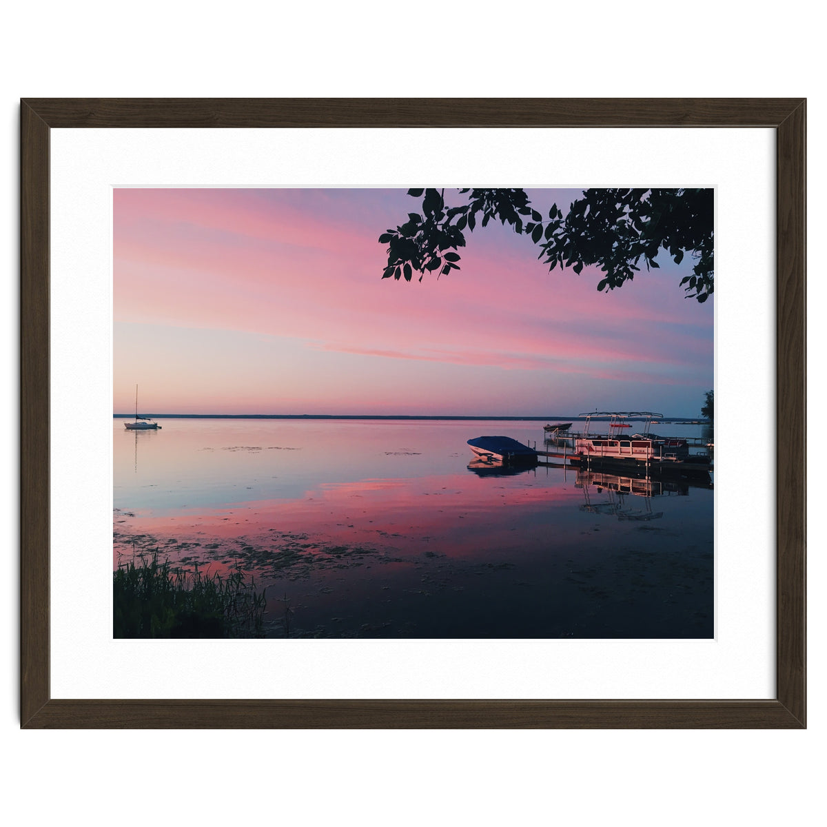 Magic hour on the lake