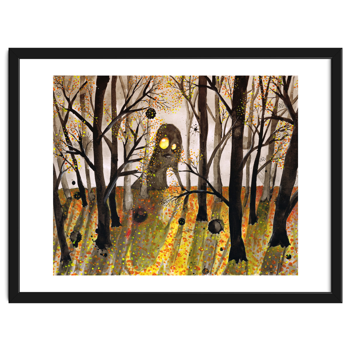 Monster in the woods