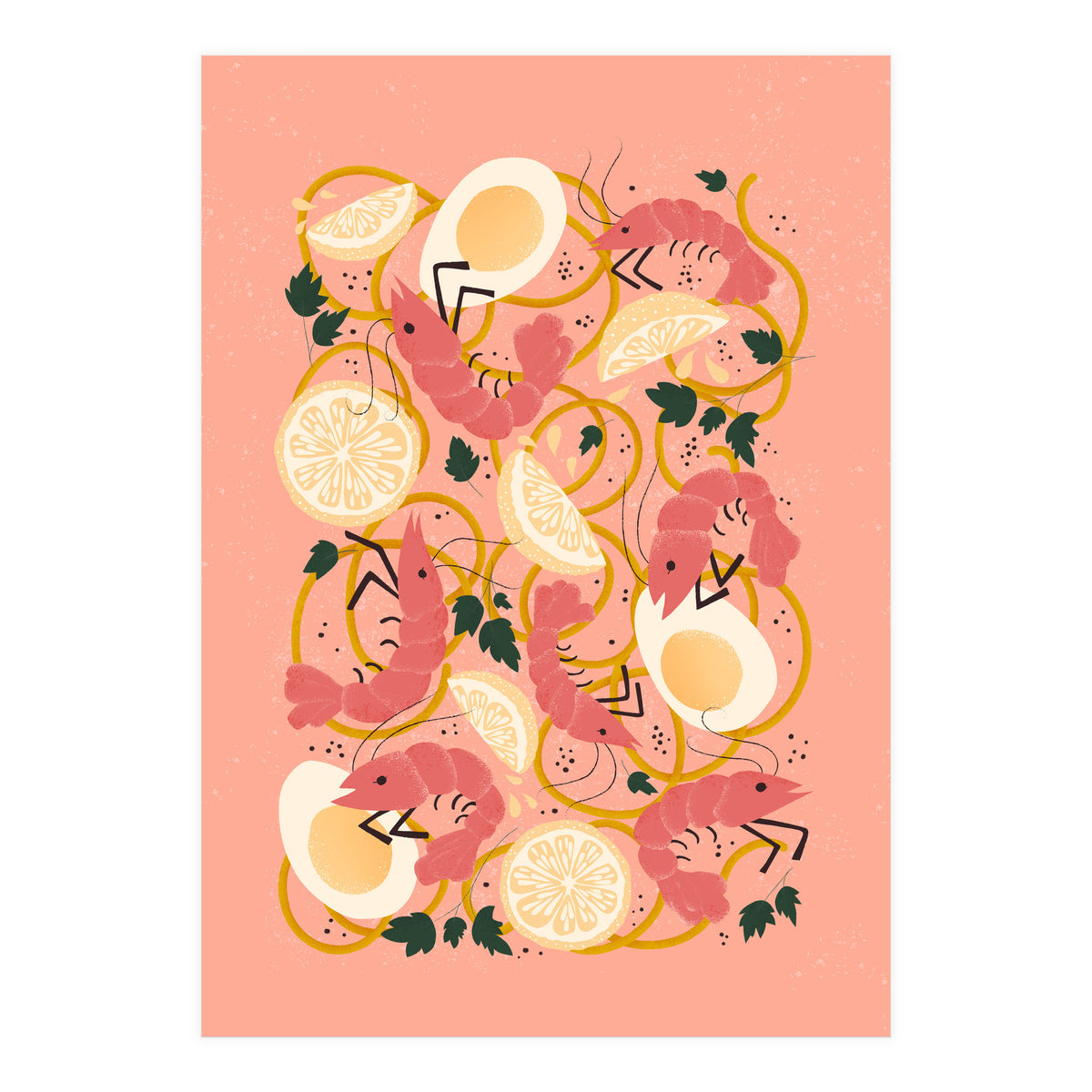 Ramen Shrimp And Noodle Soup (Print Only)