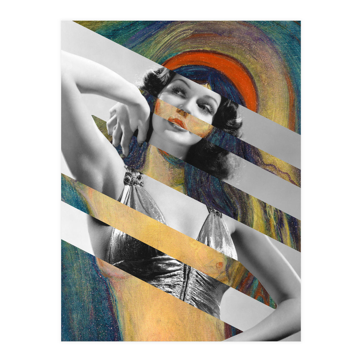 Munch's Madonna & Rita Hayworth  (Print Only)