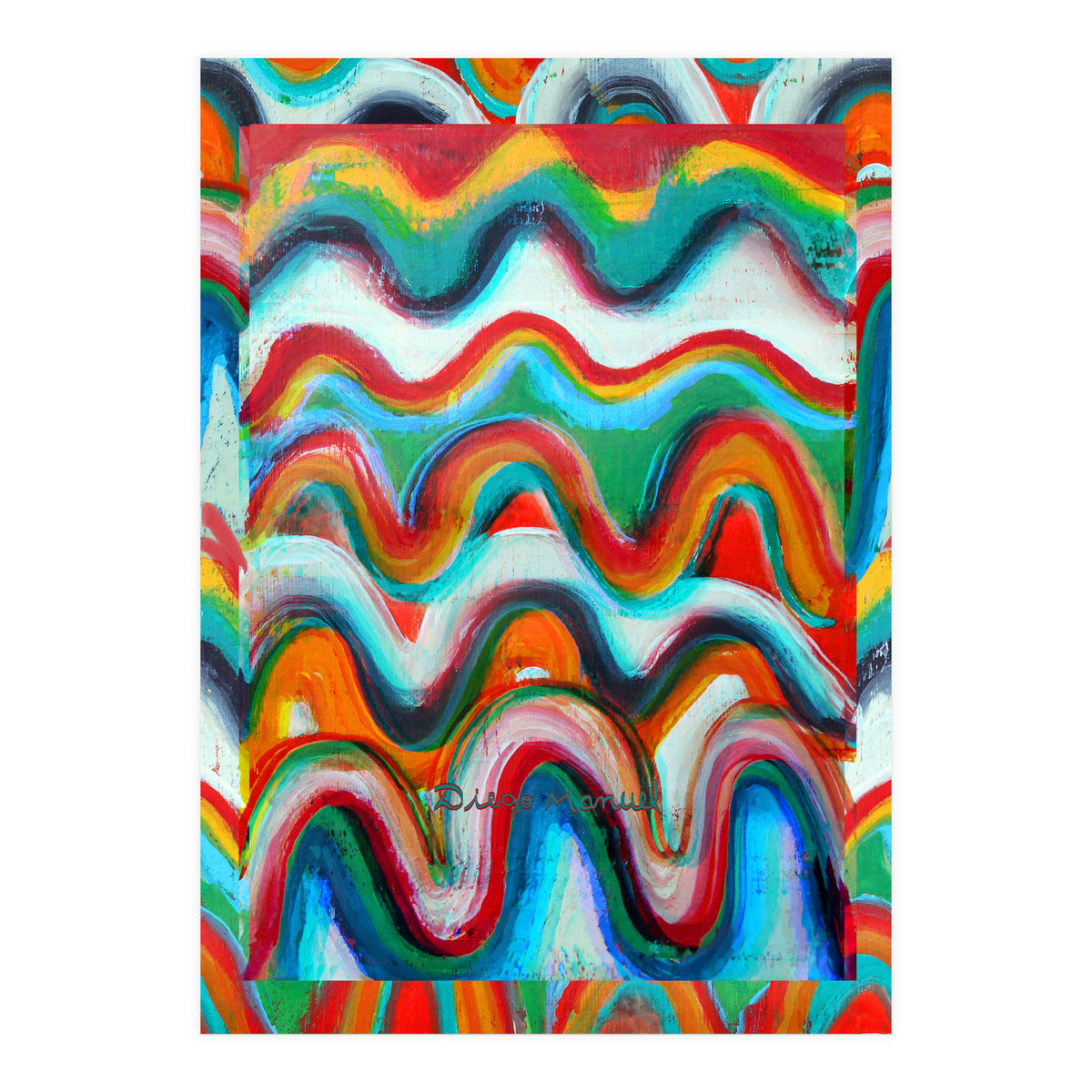 Pop Abstract A 4 (Print Only)