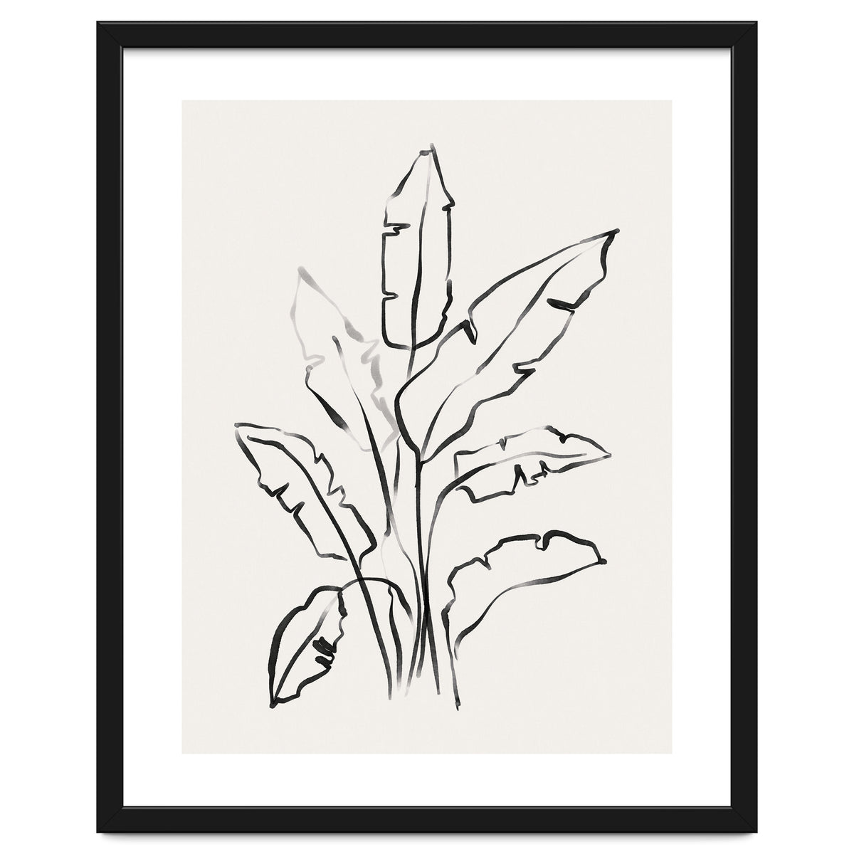 Banana Leafs Drawing