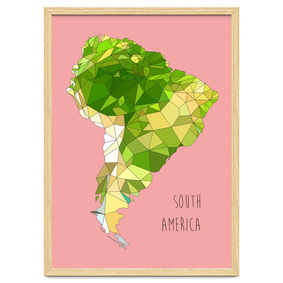SOUTH AMERICA – Pink