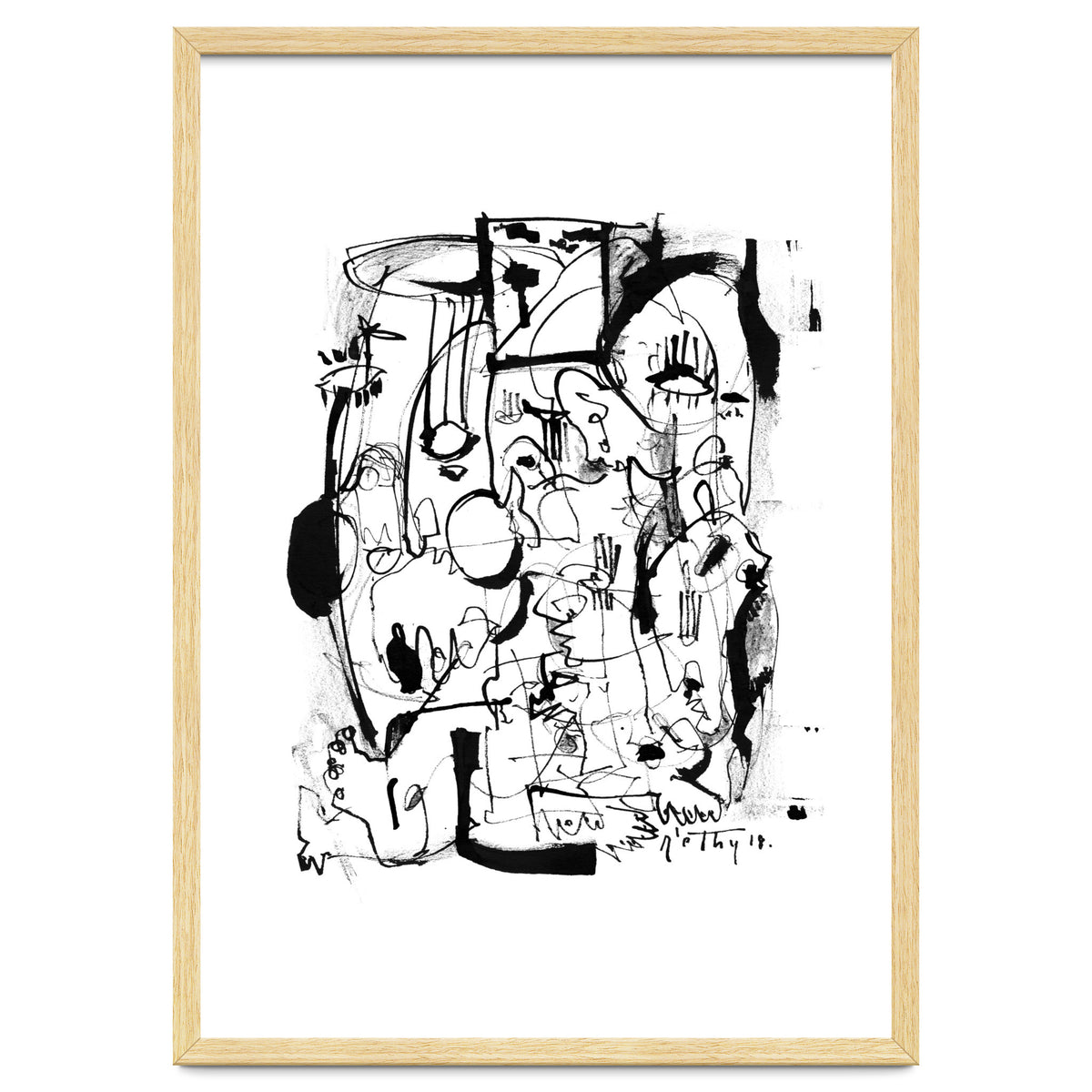 Inside The Mind - b&w