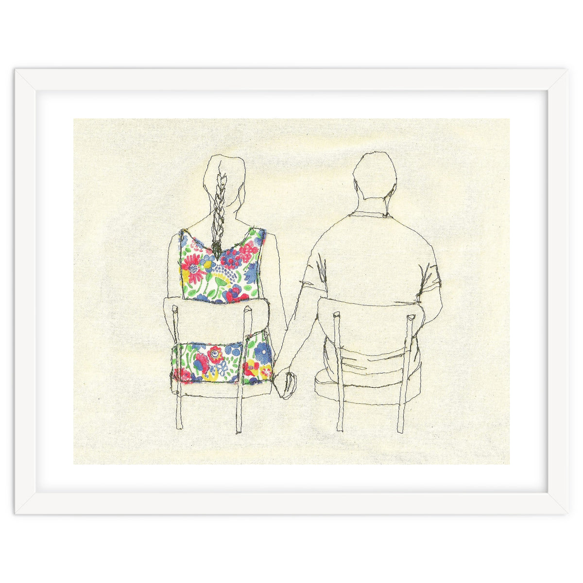 Colourful Couple Print