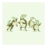 Dancing Turtles (Print Only)