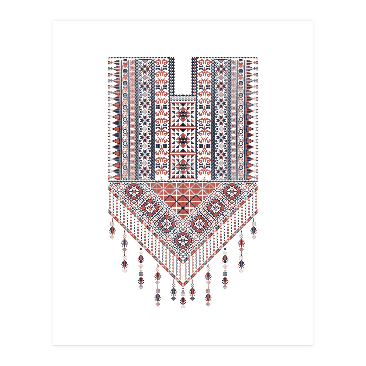 Tatreez Ornament 16 (Print Only)