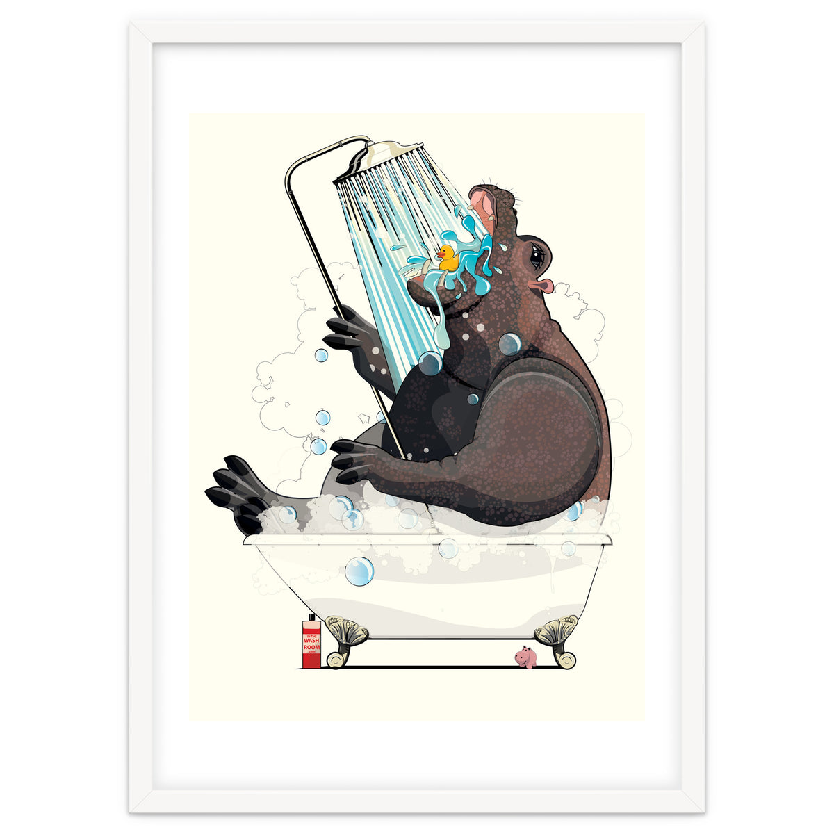 Hippopotamus in the Bath, Funny Bathroom Humour