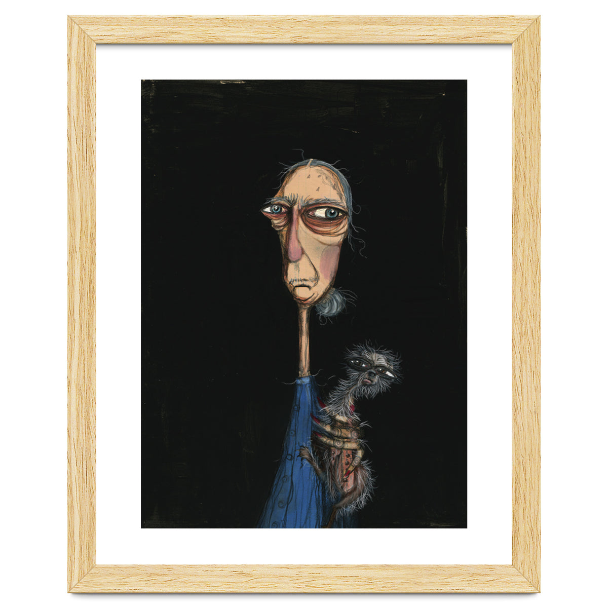 Woman Holding A Chihuahua